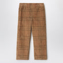Burberry Check-pattern trousers in corduroy