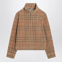 Burberry Corduroy jacket with Check pattern