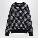 Burberry Pullover aus Wollmischung mit Karomuster