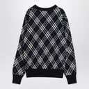 Burberry Pullover aus Wollmischung mit Karomuster