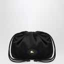 Bolsa reversible de Burberry en nailon negro con estampado Check