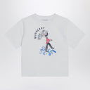 Burberry White T-shirt with logo print