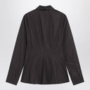 Camisa marrom de algodão Burberry