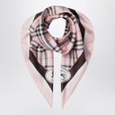 Burberry Silk scarf Check pink