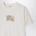 Burberry White T-shirt with EKD