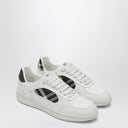 Burberry Leder- und Karo-Sneaker Terrace