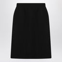 Balenciaga Black Hourglass midi skirt