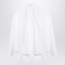 Balenciaga Asymmetrical white cotton shirt