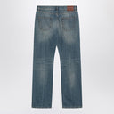 Alexander McQueen Faded blue jeans