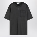 Alexander McQueen Faded black Skull T-shirt