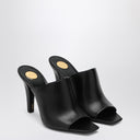 Mule Jill de couro preto Saint Laurent