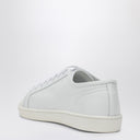 Saint Laurent weiße Ledersneaker GYM