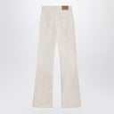 Jeans Saint Laurent de los años 70 en color almendra