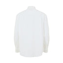 Camisa de algodón blanca