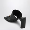 Balenciaga Black leather Bel Air sandals