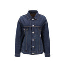 'Hourglass' Denim Jacket Balenciaga