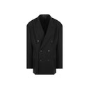 Wool Double-breasted Jacket Balenciaga