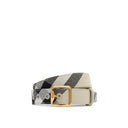 30mm Madeira Checked Belt Burberry