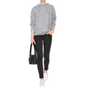 Black Cotton Skinny Jeans
