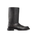 Leather Frame Boots Fendi