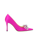 Double Bow Satin Pumps MACH & MACH