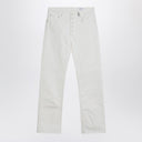 Alexander McQueen White denim trousers