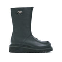 Eurialo Leather Boots Salvatore Ferragamo