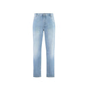Cropped Straight Jeans Balmain