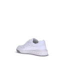 Weiße Kalbsleder Bos Taurus Low-Top-Sneaker