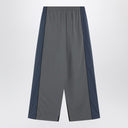 Balenciaga Black/navy blue/grey faded effect 50/50 tracksuit trousers