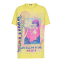 Yellow Cotton T-Shirt Balmain