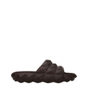 Brown Cotton Slippers Sandals