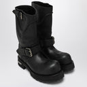 Botas Venom de Balenciaga en piel de becerro negra