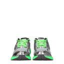 Gray Fabric Athletic Sneakers