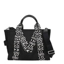 Black Fabric Handbag