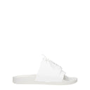 Sandalias Pantuflas de Algodón Blancas