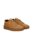 Sneakers in pelle marrone