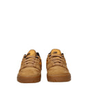 Sneakers in pelle marrone