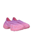 Scarpe da ginnastica in tessuto rosa