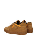 Sneakers in pelle marrone