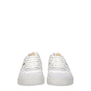 Scarpe da ginnastica basse in tessuto bianco