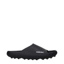 Pantofole nere di cotone
