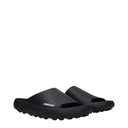 Pantofole nere di cotone