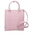 Pink Leather Handbag