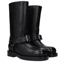 Botas de Couro Preto