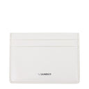 White Leather Cardholders