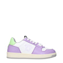 Sneakers basse in pelle bianca