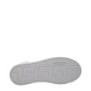 Sneakers basse in pelle bianca