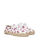 Espadrillas in tessuto bianco