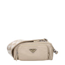 Beige Leather Crossbody Bags